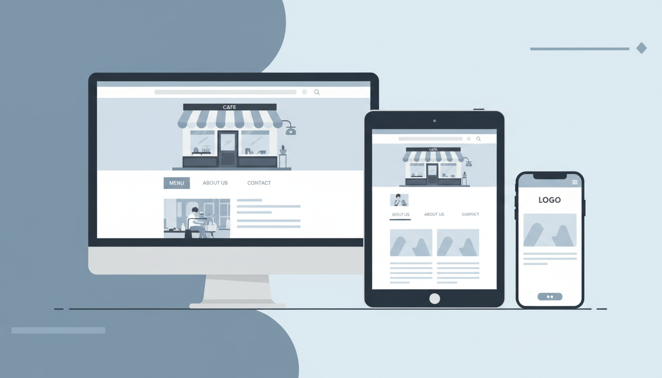 Responsive website design across desktop, tablet, and mobile devices